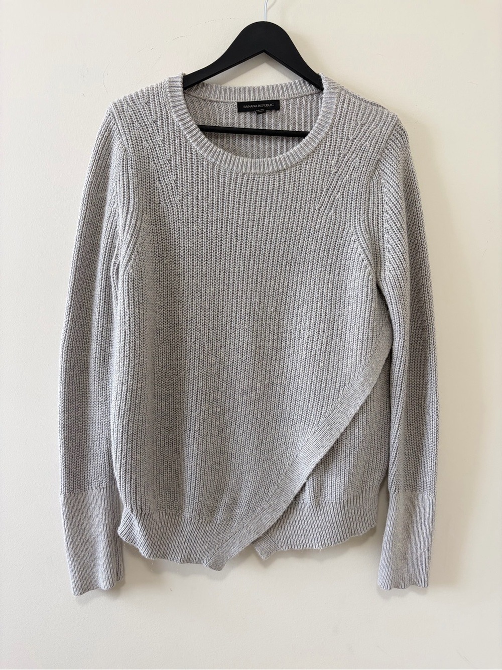 Banana Republic Wool Cotton Crewneck Sweater Size M